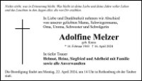 eine Anzeige