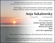 eine Anzeige