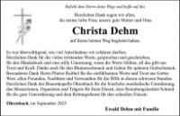 eine Anzeige