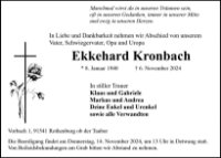 eine Anzeige