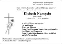 eine Anzeige