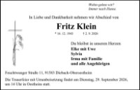 eine Anzeige