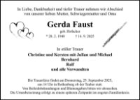 eine Anzeige