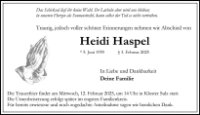 eine Anzeige