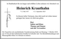 eine Anzeige