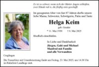 eine Anzeige