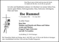 eine Anzeige