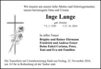 eine Anzeige