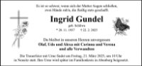 eine Anzeige