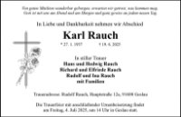eine Anzeige