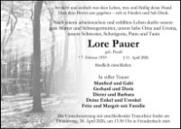 eine Anzeige
