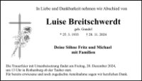 eine Anzeige