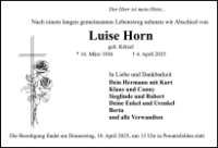 eine Anzeige