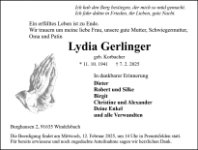 eine Anzeige