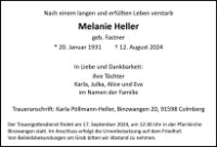 eine Anzeige