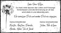 eine Anzeige