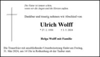 eine Anzeige