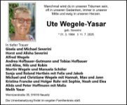 eine Anzeige